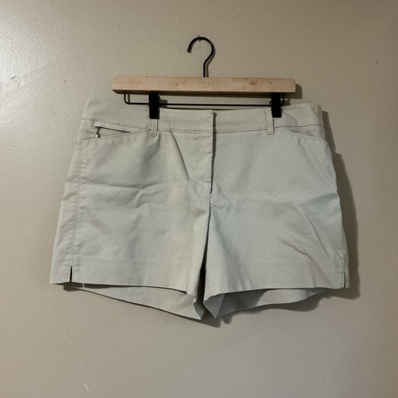 White House Black Market Pants - Women's White House Black Market Tan Shorts